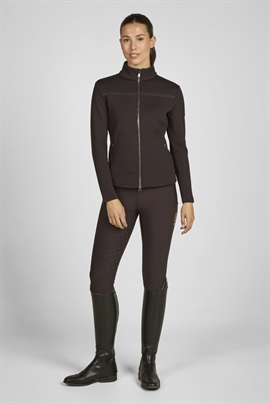 Eskadron Heritage Teddy Zip Shirt - Black Truffle